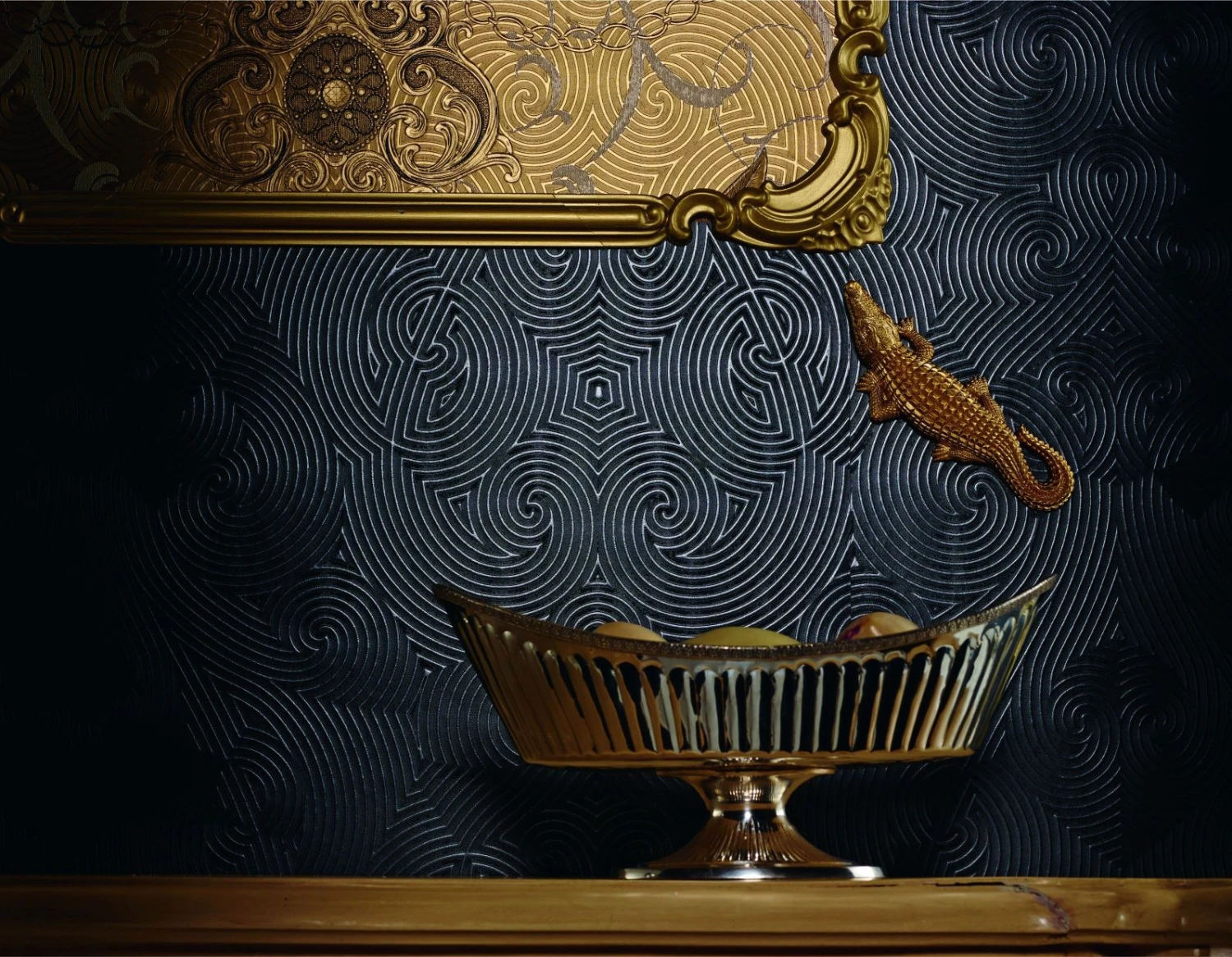 Glööckler Tapete Vlies Geometrisch Glanz 54463 2 Glööckler Tapete Vlies Geometrisch Glanz 54463 – Bild 2