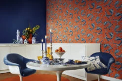 BARBARA Home Collection Kissenbezug Drache Weiß Blau 7 BARBARA Home Collection Kissenbezug Drache Weiß Blau -A.S. Creation Verkaufsgeschäft Babara Schoeneberger Kissenhuelle Drache weiss b 3