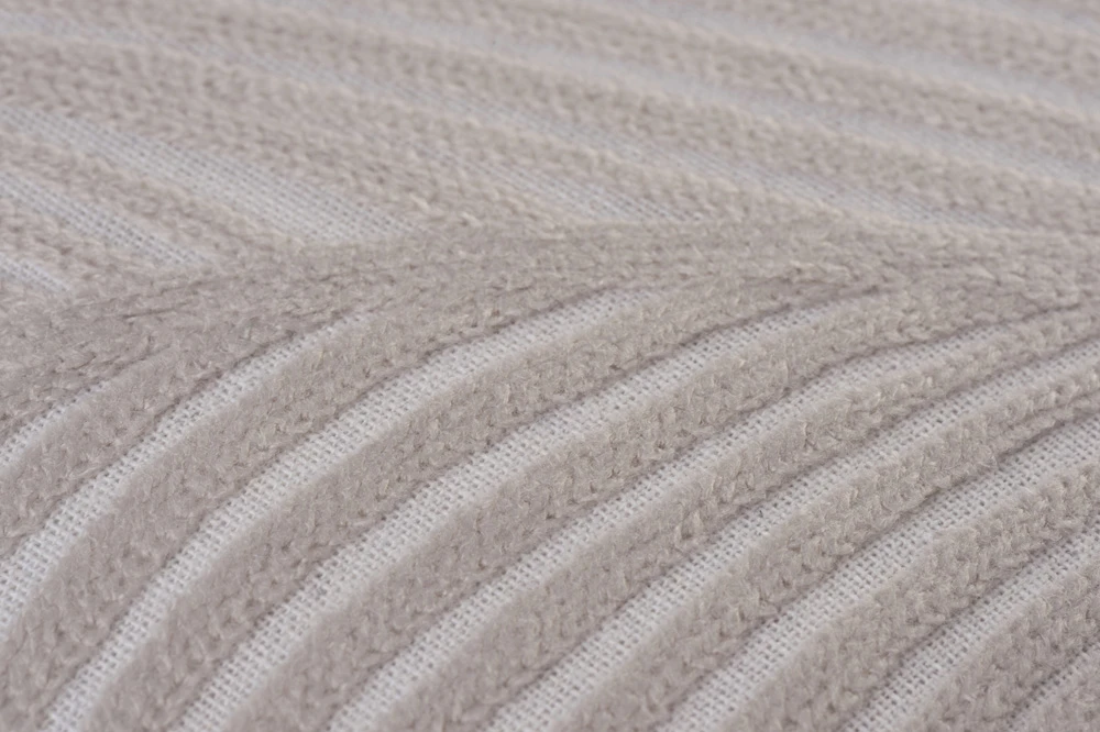 BARBARA Home Collection Kissenbezug Wellen Creme 50x50 3 BARBARA Home Collection Kissenbezug Wellen Creme 50x50 – Bild 3