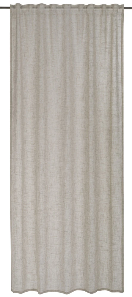 BARBARA Home Collection Schlaufenschal Taupe 140x255cm 1 BARBARA Home Collection Schlaufenschal Taupe 140x255cm