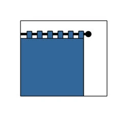 BARBARA Home Collection Schlaufenschal Beige 140x255cm -A.S. Creation Verkaufsgeschäft Barbara Schoeneberger Schlaufenschal Webstruktur 2