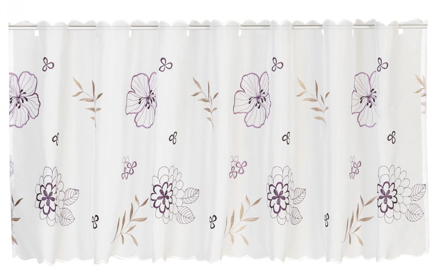 Bistrogardine Javine Blumen Transparent Lila 179960 1 Bistrogardine Javine Blumen Transparent Lila 179960