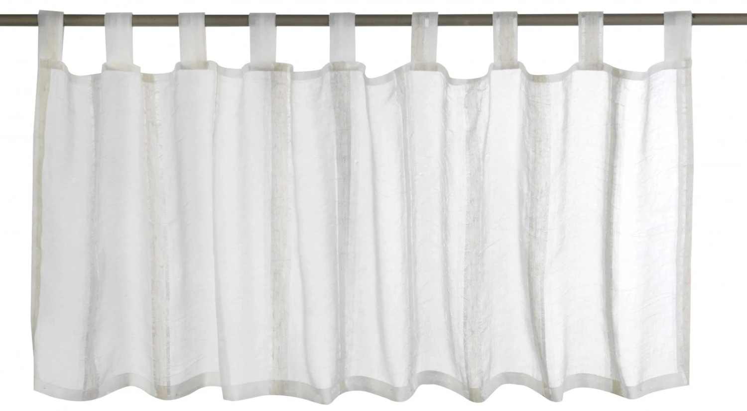 Bistrogardine Casa Streifen Transparent Beige 183875 1 Bistrogardine Casa Streifen Transparent Beige 183875