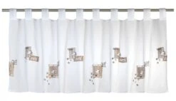 Bistrogardine Cafe Voile Transparent Braun 169404