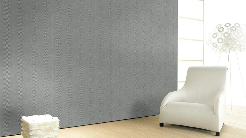 Dieter Langer Tapete Schlange Reptil Grau Metallic 58843 2 Dieter Langer Tapete Schlange Reptil Grau Metallic 58843 – Bild 2