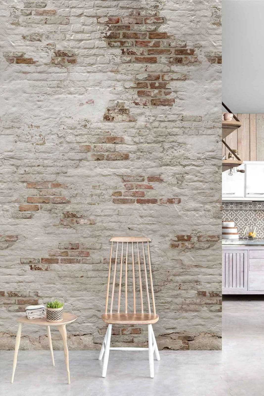 Digitaldruck Vlies-Fototapete Backstein Wand Weiss | EP6101 2 Digitaldruck Vlies-Fototapete Backstein Wand Weiss | EP6101 – Bild 2