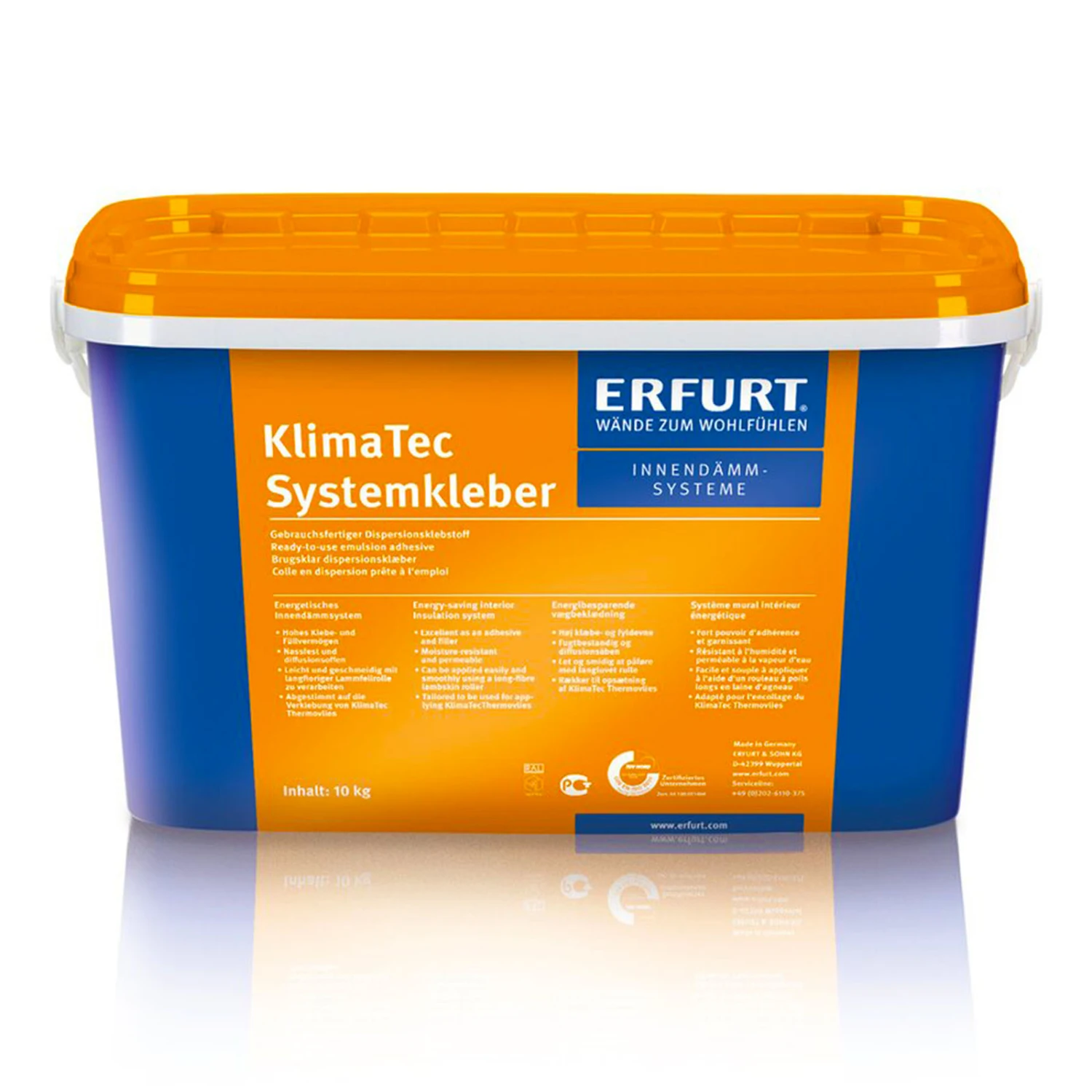 Erfurt KlimaTec Systemkleber Für KlimaTec Thermovlies 1 Erfurt KlimaTec Systemkleber Für KlimaTec Thermovlies