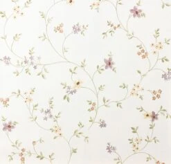 A.S. Creation Fleuri Pastel Vliestapete 93770-1 Blumenranke Grün Weiß