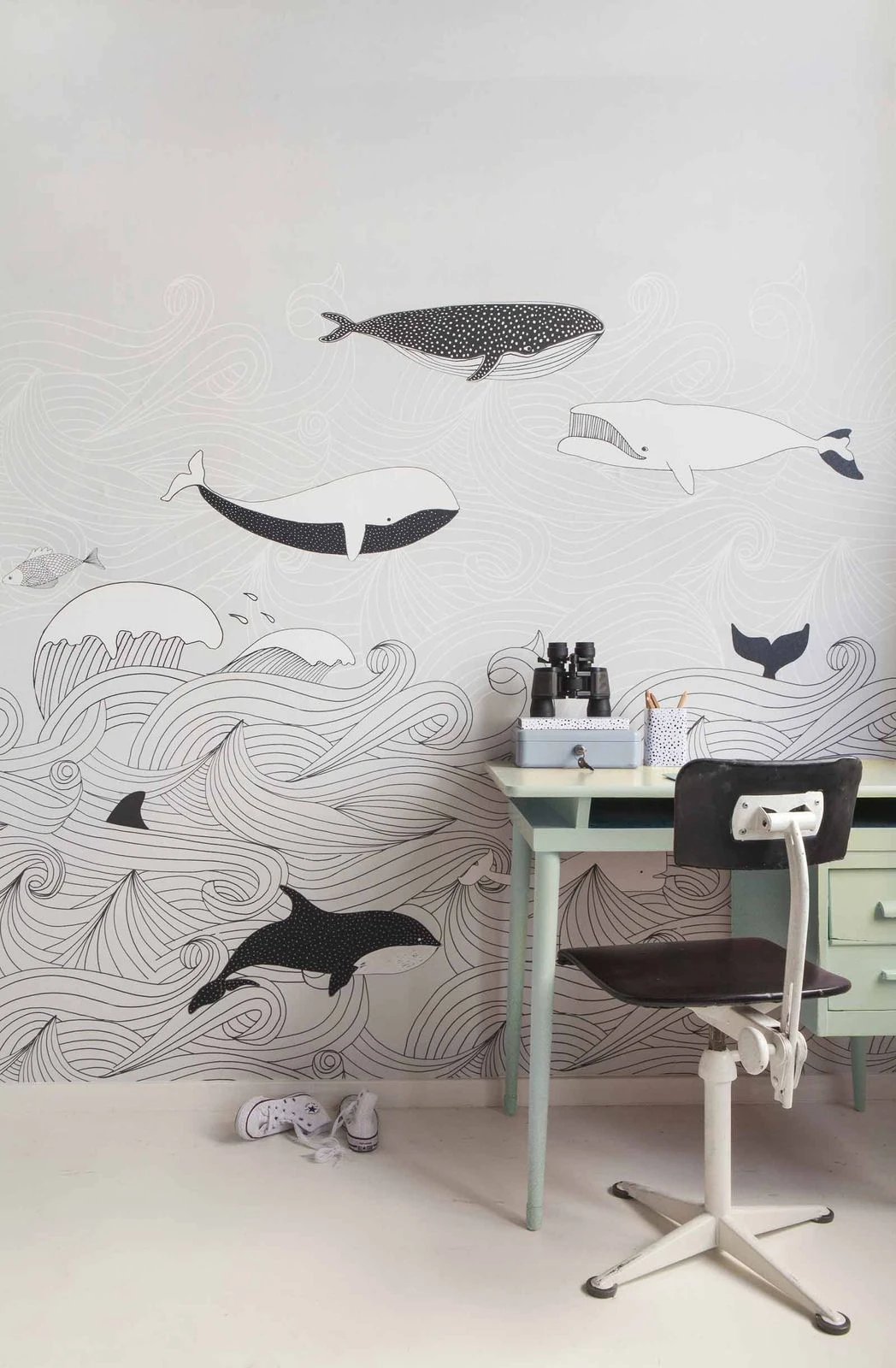 Fototapete Kinder Rasch Wale Wasser Grau Schwarz 842531 2 Fototapete Kinder Rasch Wale Wasser Grau Schwarz 842531 – Bild 2