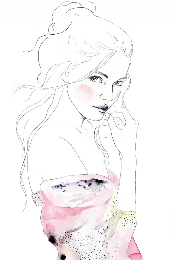 Fototapete Rasch Leo La Douce Frau Weiß Rosa 100570 1 Fototapete Rasch Leo La Douce Frau Weiß Rosa 100570