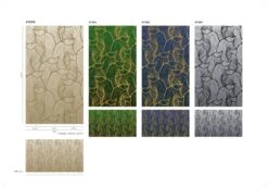 Fototapete Vlies Grafisch Blätter Floral Grün Blau 47241 -A.S. Creation Verkaufsgeschäft Fototapete Vlies Grafisch Blaetter Floral gruen blau 47241 63210692 2