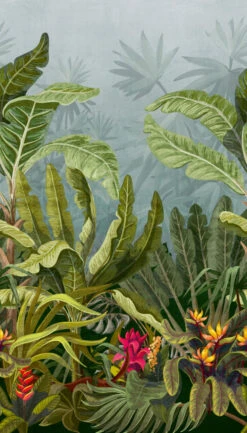 Grandeco Vlies Fototapete A50701 Dschungel Tropen Grün