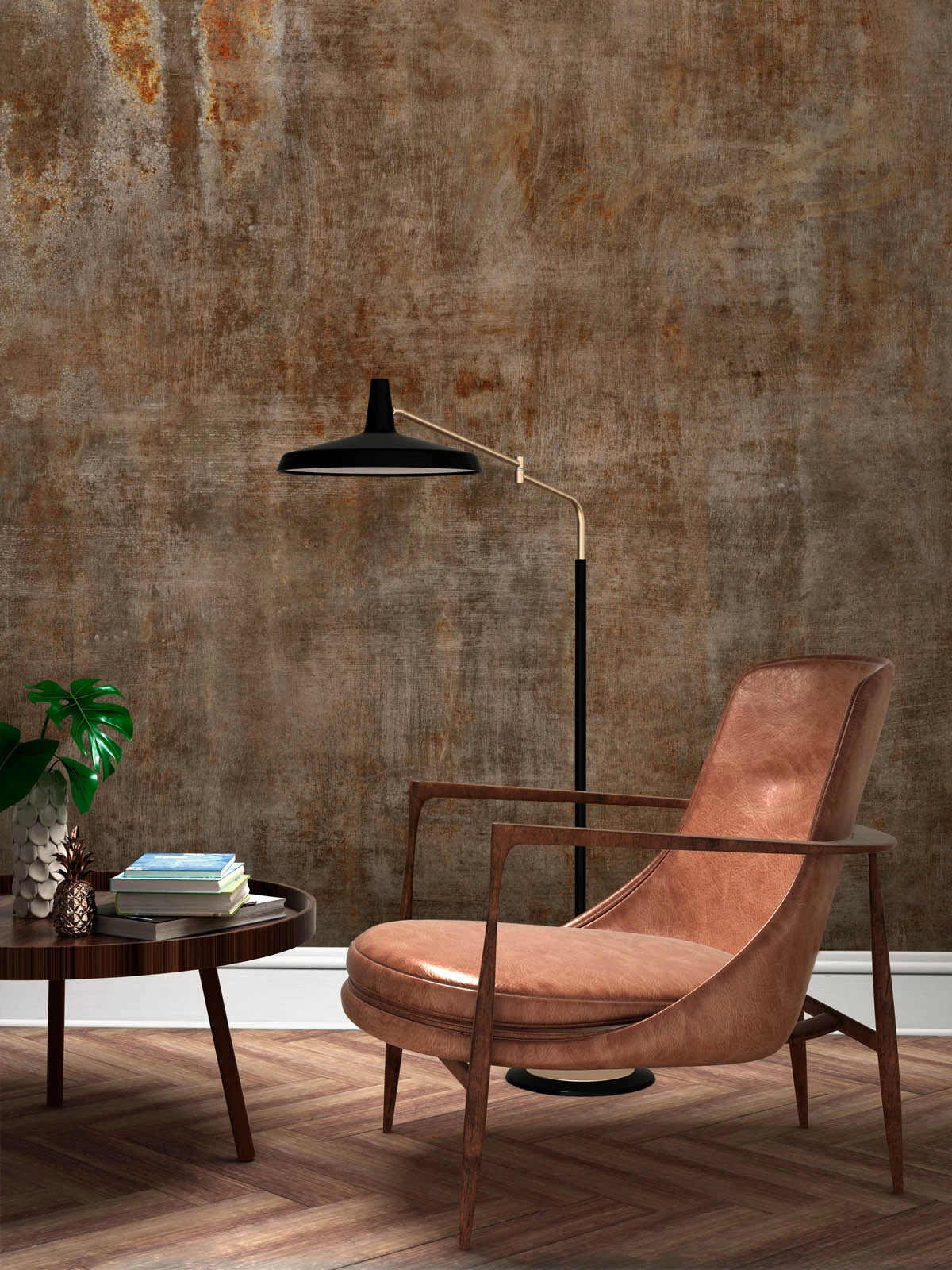 Rasch Fototapete Vlies 429756 Metall Optik Braun Grau 1 Rasch Fototapete Vlies 429756 Metall Optik Braun Grau