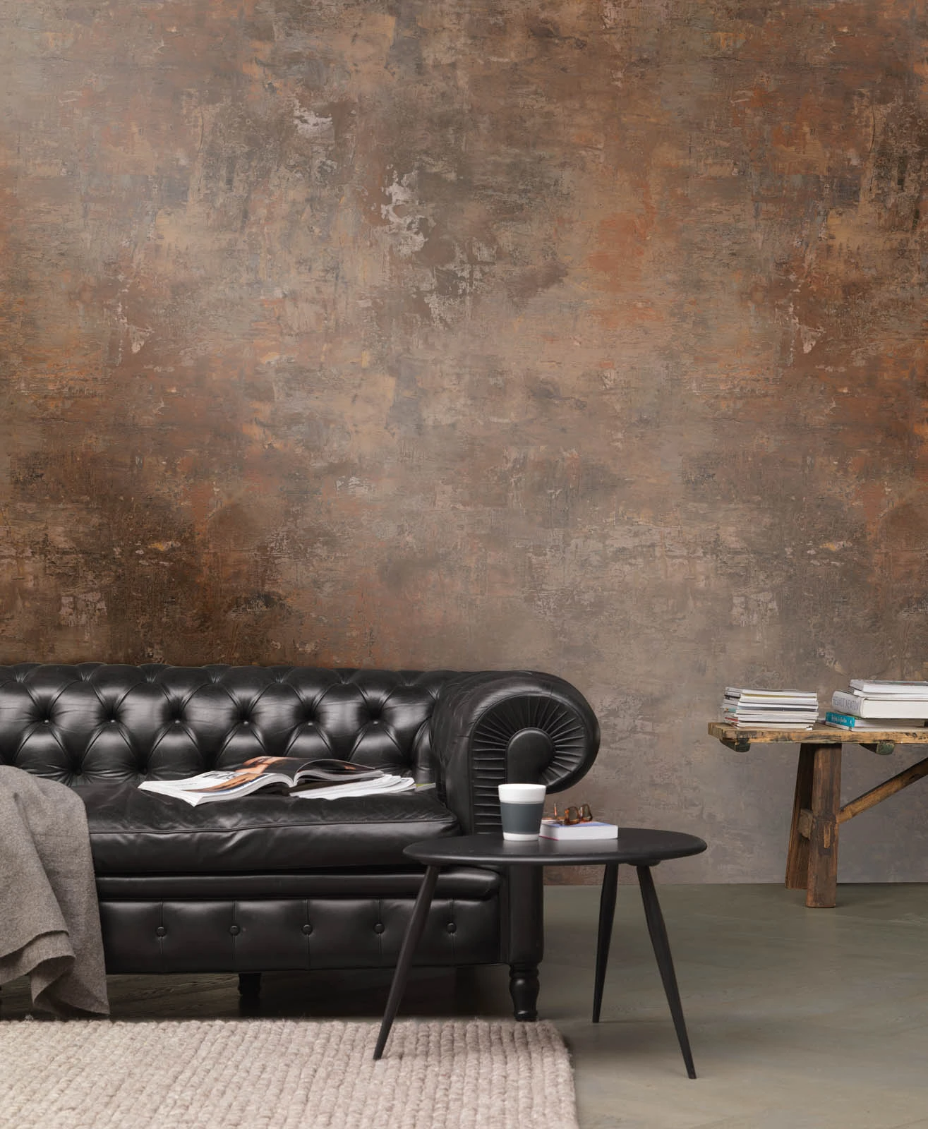 Rasch Fototapete Vlies 429671 Used-Look Metall Rot Braun 1 Rasch Fototapete Vlies 429671 Used-Look Metall Rot Braun