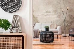 A.S. Creation Fototapeten Asien Landschaft Häuser Beige Braun 38247-1