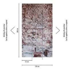 A.S. Creation Fototapeten Vintage Backstein-Mauer Grau Rot 38335-1 6 A.S. Creation Fototapeten Vintage Backstein-Mauer Grau Rot 38335-1 -A.S. Creation Verkaufsgeschäft Fototapeten Vintage Backstein Mauer grau rot 38335 1 63209688 2