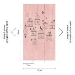 A.S. Creation Fototapeten Vogel-Käfigen Rosa Grau Vlies 38296-1 6 A.S. Creation Fototapeten Vogel-Käfigen Rosa Grau Vlies 38296-1 -A.S. Creation Verkaufsgeschäft Fototapeten Vogel Kaefigen rosa grau Vlies 38296 1 63209673