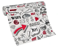 Kindertapete Sweet And Cool Grafik Komik Grau 10163-10 -A.S. Creation Verkaufsgeschäft Kindertapete Sweet and Cool Grafik und Komik Glitzer 63213860