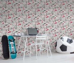 Kindertapete Sweet And Cool Grafik Komik Grau 10163-10 -A.S. Creation Verkaufsgeschäft Kindertapete Sweet and Cool Grafik und Komik Glitzer 63213860 1