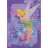 Kinderteppich Tinkerbell Tropical 95x133 Cm In Lila