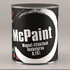 McPaint Magnetfarbe Effektlack Seidenmatt 750ml