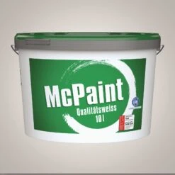 McPaint Qualitätsweiss Decken- Und Wandfarbe 10l