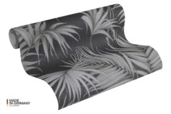 A.S. Creation Michalsky Tapete Vlies Palmblätter Schwarz Grau 36505-3 5 A.S. Creation Michalsky Tapete Vlies Palmblätter Schwarz Grau 36505-3 -A.S. Creation Verkaufsgeschäft Michalsky Tapete Vlies Palmblaetter schwarz grau 3