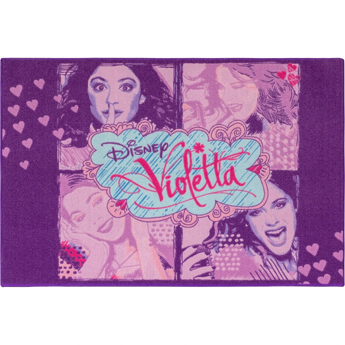 Spielteppich Disney Violetta Mädchen Kinderteppich 95x133 Cm 1 Spielteppich Disney Violetta Mädchen Kinderteppich 95x133 Cm
