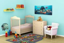 Kinderteppich Crooz WASCHBAR Rutschhemmend 95x133 Cm 11 Kinderteppich Crooz WASCHBAR Rutschhemmend 95x133 Cm -A.S. Creation Verkaufsgeschäft Strassenteppich Kinderteppich Crooz Bunt WASCHBA 6