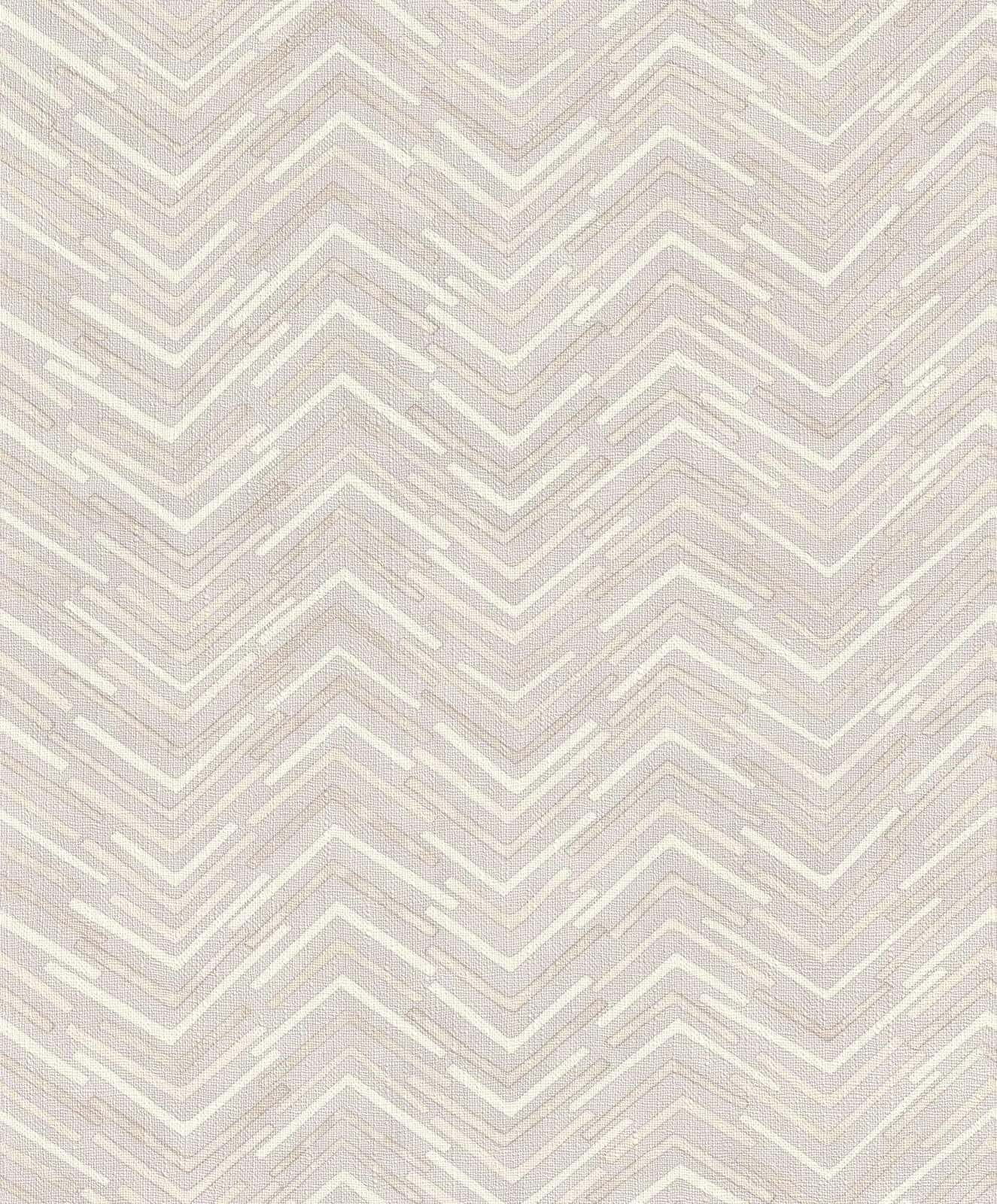 Tapete Barbara Home Collection Zickzack Flieder-Grau 4 Tapete Barbara Home Collection Zickzack Flieder-Grau – Bild 4