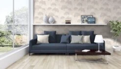 A.S. Creation Tapete Vlies Ahorn Blatt AS Creation Creme Grau 32265-3 -A.S. Creation Verkaufsgeschäft Tapete Blaetter Natur AS Creation creme grau silbe