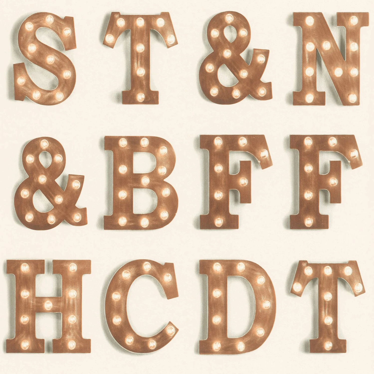 Tapete World Wide Walls Vintage Buchstaben Creme 138850 1 Tapete World Wide Walls Vintage Buchstaben Creme 138850