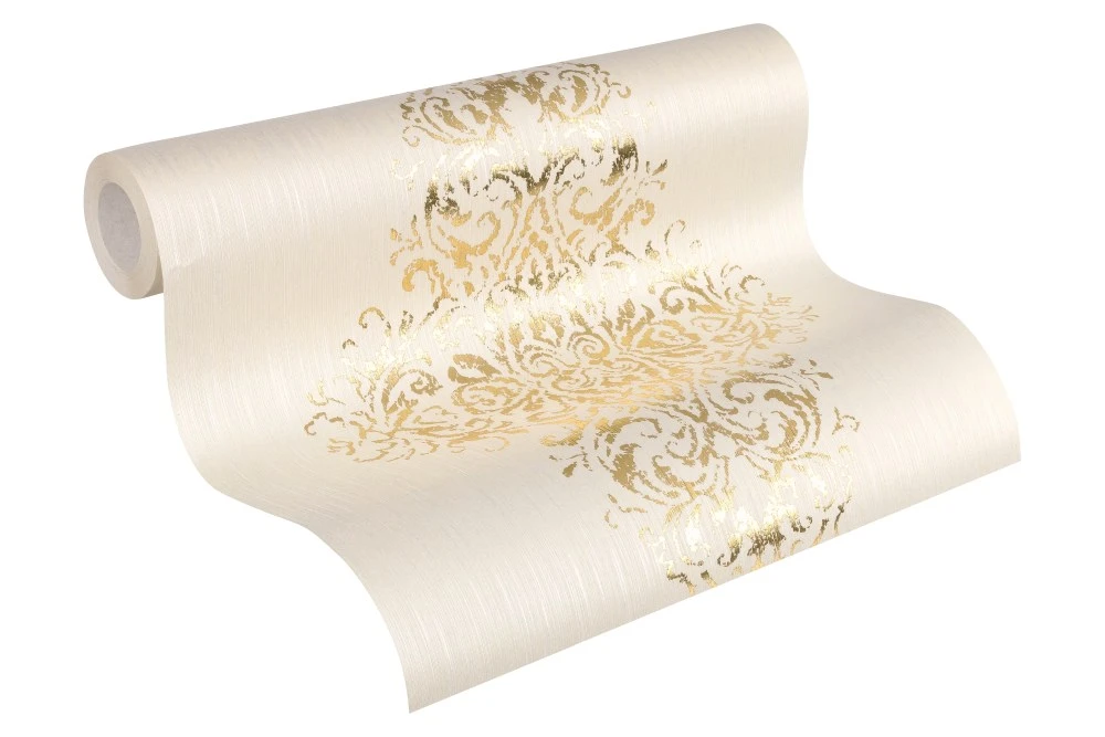 Tapete Textil Barock Creme Architects Paper 31945-2 2 Tapete Textil Barock Creme Architects Paper 31945-2 – Bild 2