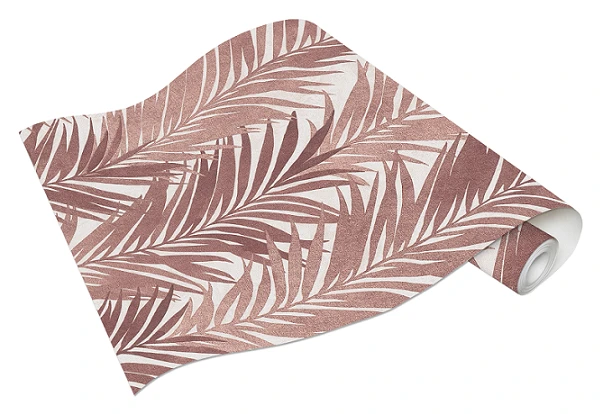 Tapete Vlies Blätter Palmen Floral Creme Braun 10031-11 1 Tapete Vlies Blätter Palmen Floral Creme Braun 10031-11