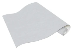 Tapete Vlies Einfarbig Meliert Grau Weiß 10034-10