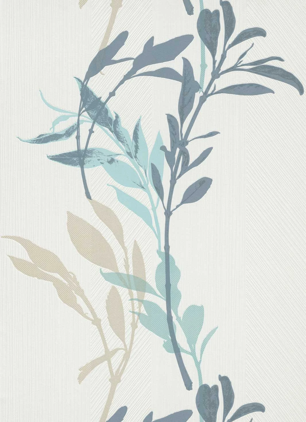 Tapete Vlies 10138-08 Zweige Floral Weiß Beige Blau 2 Tapete Vlies 10138-08 Zweige Floral Weiß Beige Blau – Bild 2