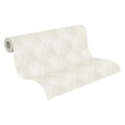 A.S. Creation Tapete Vlies Weiß Kreise 37478-3 | 374783