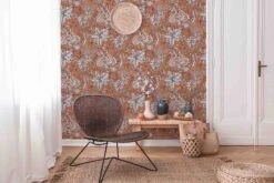 A.S. Creation Tapete Vlies 37520-4 Dschungel Orange Weiß Braun -A.S. Creation Verkaufsgeschäft Tapete Vlies 37520 4 Dschungel orange weiss braun 63206018