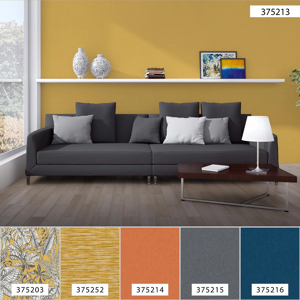 A.S. Creation Tapete Vlies 37521-3 Einfarbig Gelb Livingwalls 7 A.S. Creation Tapete Vlies 37521-3 Einfarbig Gelb Livingwalls – Bild 7