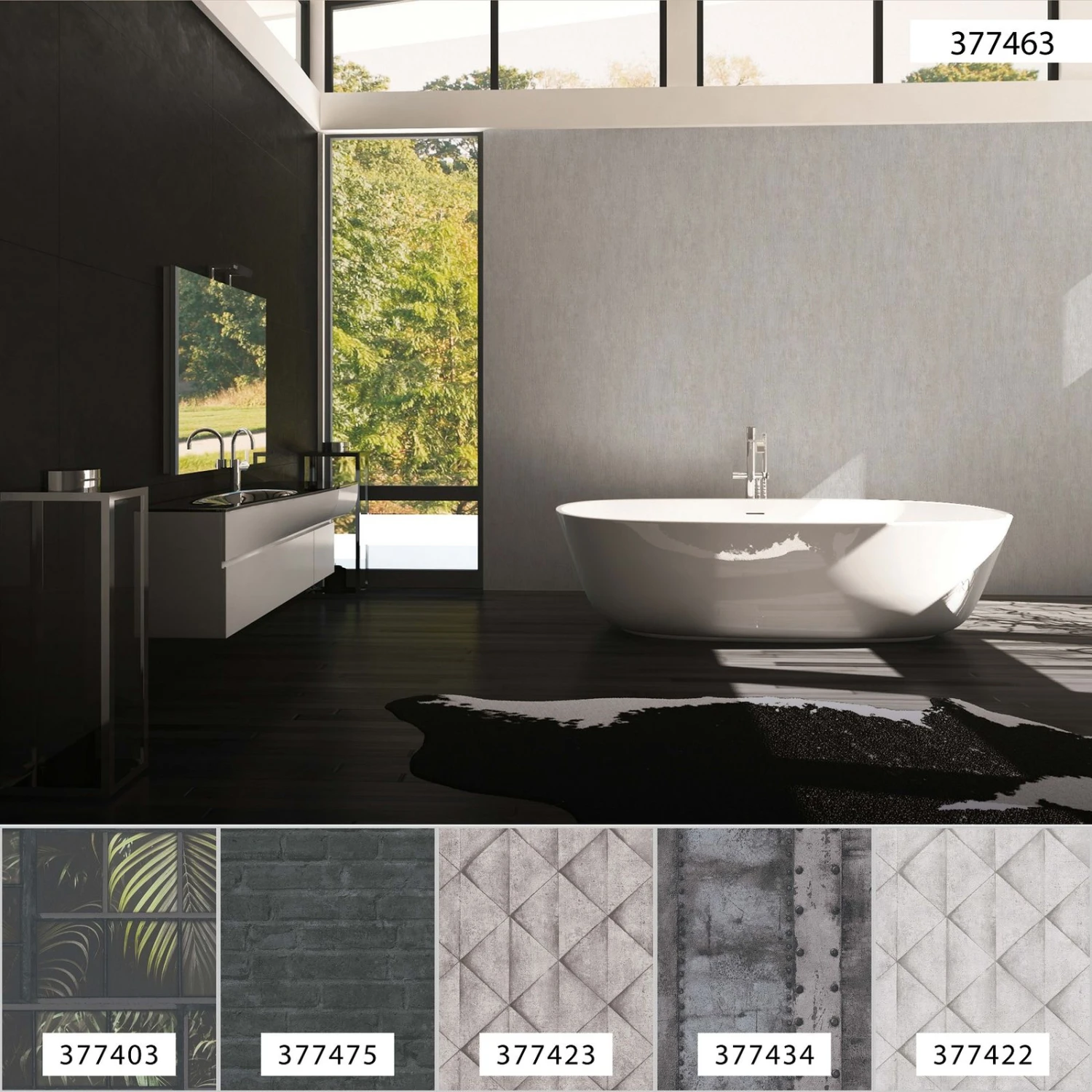 A.S. Creation Tapete Vlies 37746-3 Rinden-Optik Baum Grau 7 A.S. Creation Tapete Vlies 37746-3 Rinden-Optik Baum Grau – Bild 7