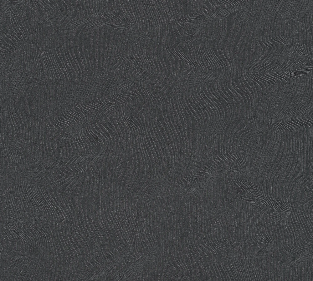 A.S. Creation Tapete Vlies 3D Grafik Wellen Schwarz Metallic 37761-4 2 A.S. Creation Tapete Vlies 3D Grafik Wellen Schwarz Metallic 37761-4 – Bild 2