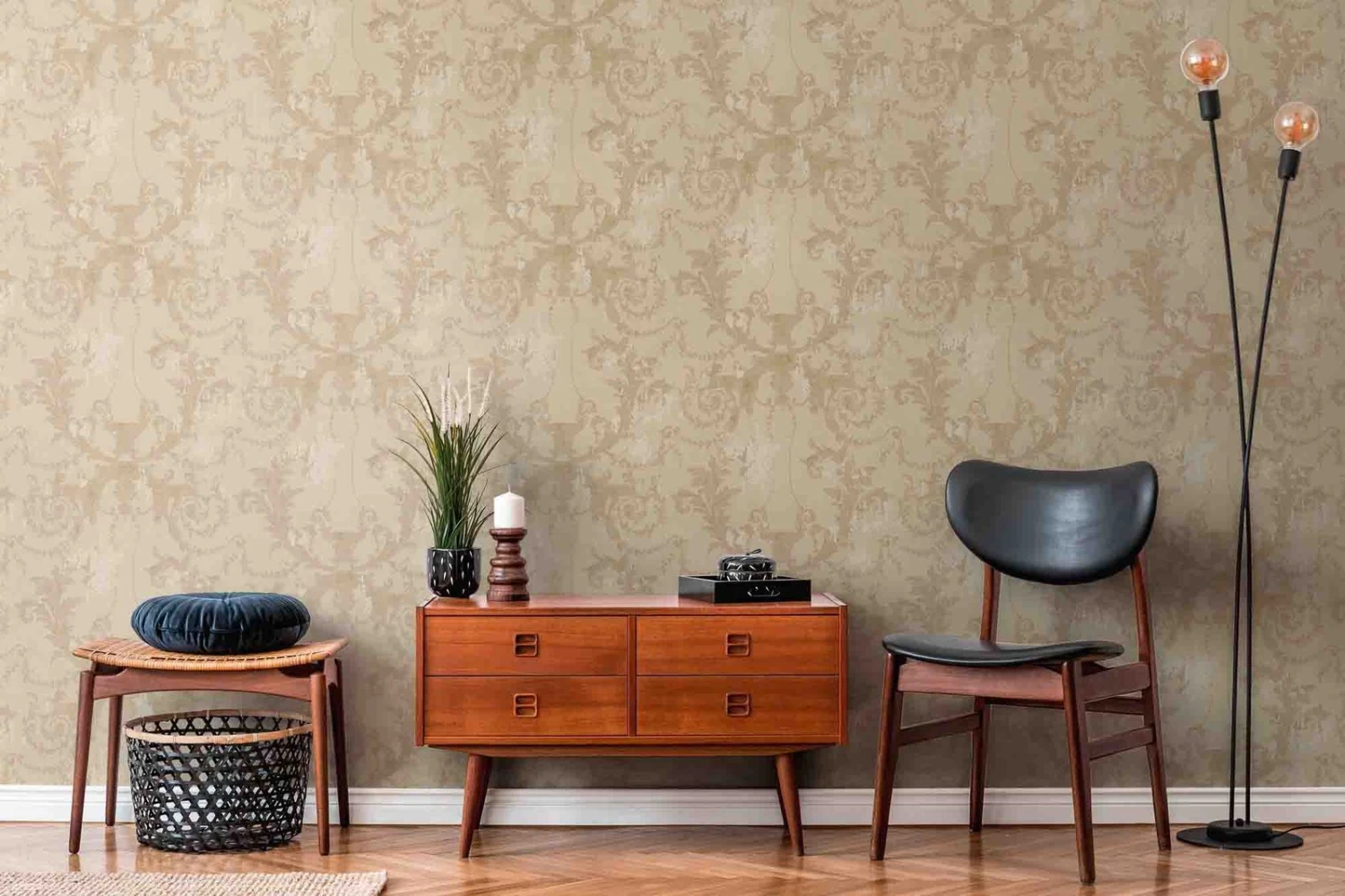 A.S. Creation Tapete Vlies Barock Beige Gold AS Creation 37648-3 5 A.S. Creation Tapete Vlies Barock Beige Gold AS Creation 37648-3 – Bild 5