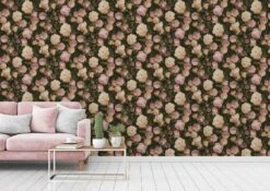 A.S. Creation Tapete Vlies Blumen Floral Schwarz Grün Rosa 37650-1 -A.S. Creation Verkaufsgeschäft Tapete Vlies Blumen floral schwarz gruen rosa 37650 1 63205681 1