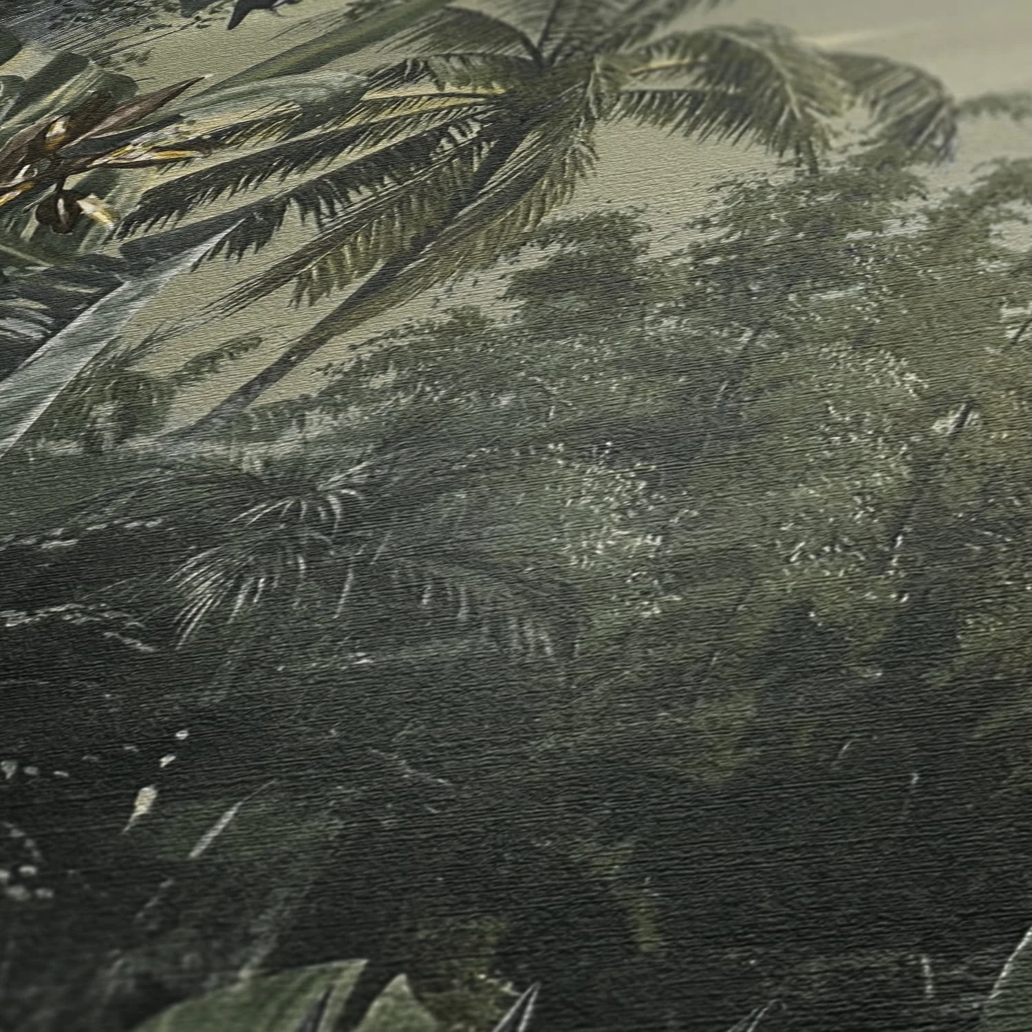 A.S. Creation Tapete Vlies Dschungel Blätter Grau Dunkelgrün 38356-3 3 A.S. Creation Tapete Vlies Dschungel Blätter Grau Dunkelgrün 38356-3 – Bild 3