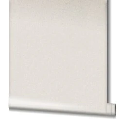 Tapete Vlies Einfarbig Glitzer Creme 32724