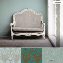 Tapete Vlies Einfarbig Streifen Türkis 38098-6 9 Tapete Vlies Einfarbig Streifen Türkis 38098-6 -A.S. Creation Verkaufsgeschäft Tapete Vlies Einfarbig Streifen tuerkis 38098 6 63209853 1