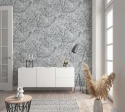 Tapete Vlies Floral Blätter Dschungel Grau-blau 33306 9 Tapete Vlies Floral Blätter Dschungel Grau-blau 33306 -A.S. Creation Verkaufsgeschäft Tapete Vlies Floral Blaetter Dschungel grau blau 33306 63210592 4