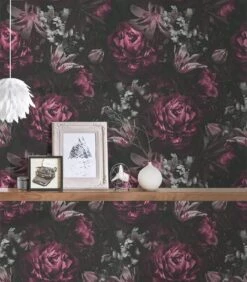 A.S. Creation Tapete Vlies Floral Blumenmuster Anthrazit -A.S. Creation Verkaufsgeschäft Tapete Vlies Floral Blumen Anthrazit 63209753 2