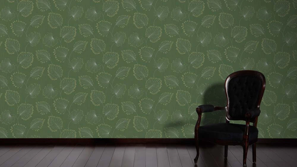 Vlies Tapete Blatt Natur Grün Gold Architects Paper 33371-1 3 Vlies Tapete Blatt Natur Grün Gold Architects Paper 33371-1 – Bild 3