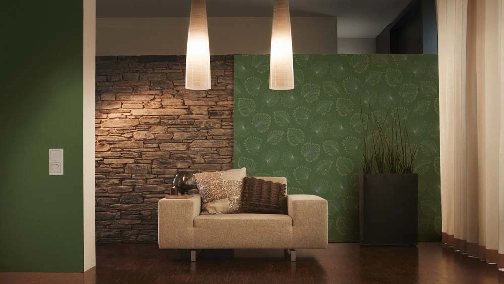 Vlies Tapete Blatt Natur Grün Gold Architects Paper 33371-1 4 Vlies Tapete Blatt Natur Grün Gold Architects Paper 33371-1 – Bild 4